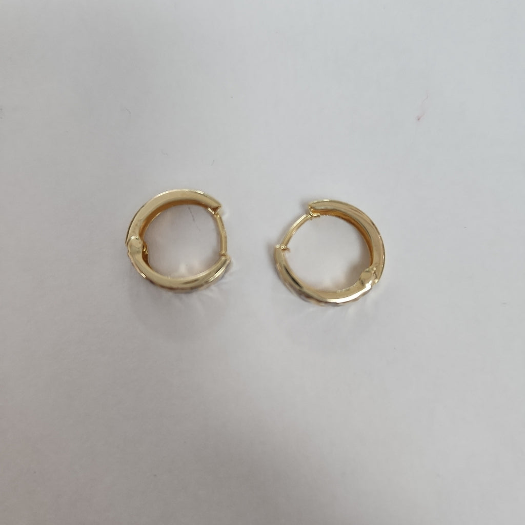 ARRACADAS PAR ORO 14 K 1.3 GRMS (SEMINUEVO)