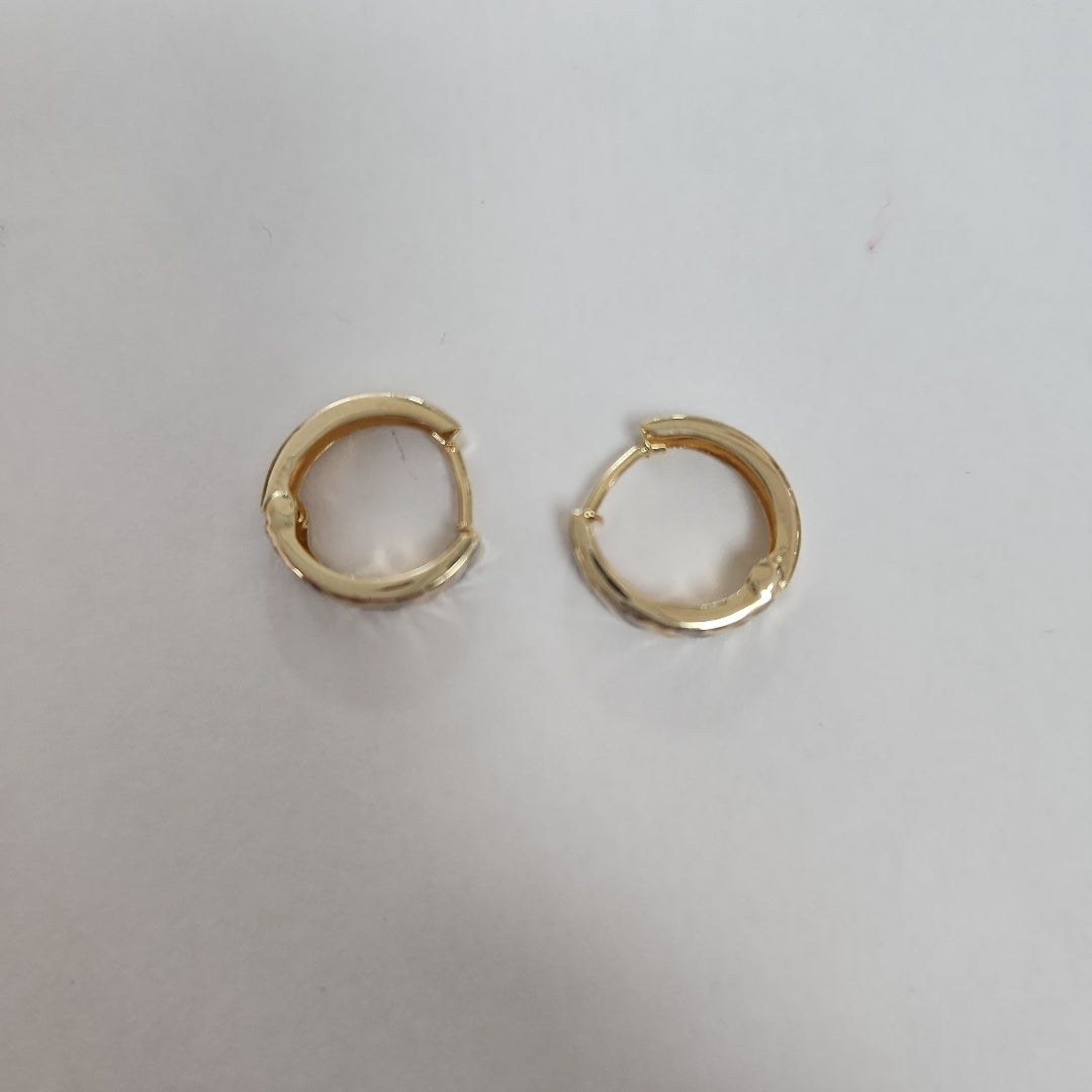 ARRACADAS PAR ORO 14 K 1.3 GRMS (SEMINUEVO)