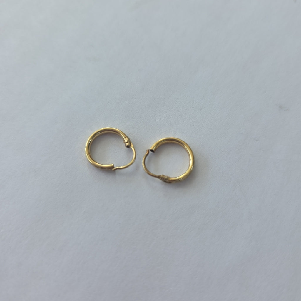 ARRACADAS PAR ORO 10 K 0.7 GRMS (SEMINUEVO)