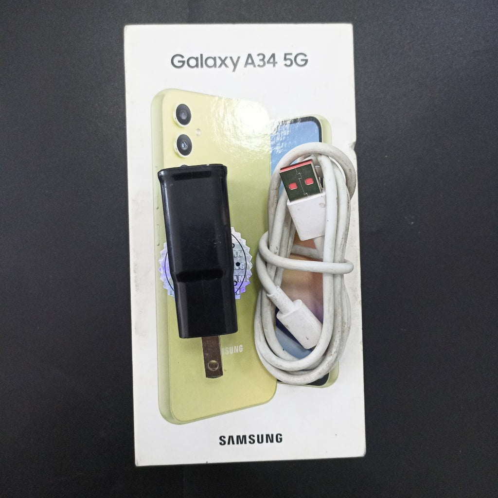 CELULAR SAMSUNG A34 5G SM-A346E/DSN (2024) 128 GB 6 GB RAM (SEMINUEVO)
