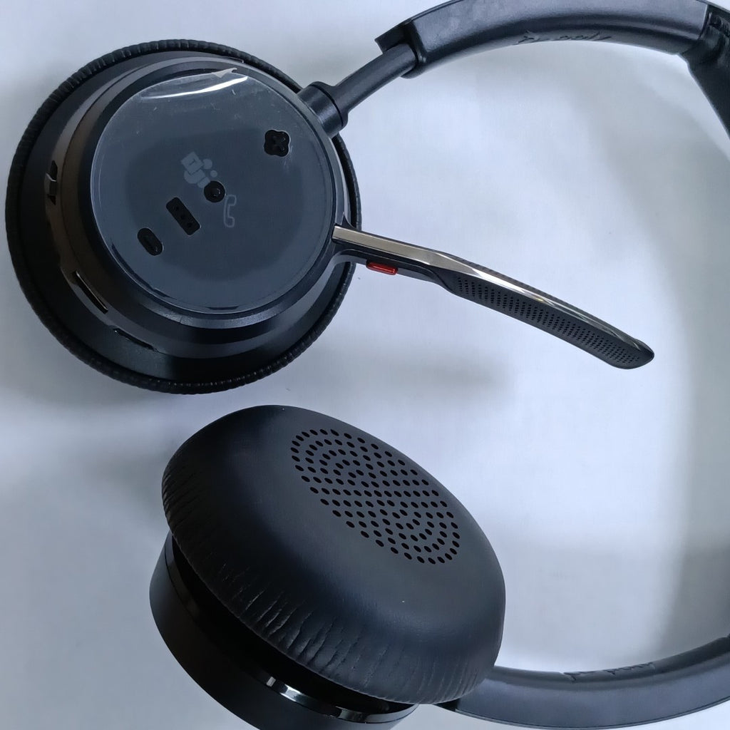 AUDIFONOS PLANTRONICS VOYAGER FOCUS 2 UC INALAMBRICO OVER EAR (SEMINUEVO)