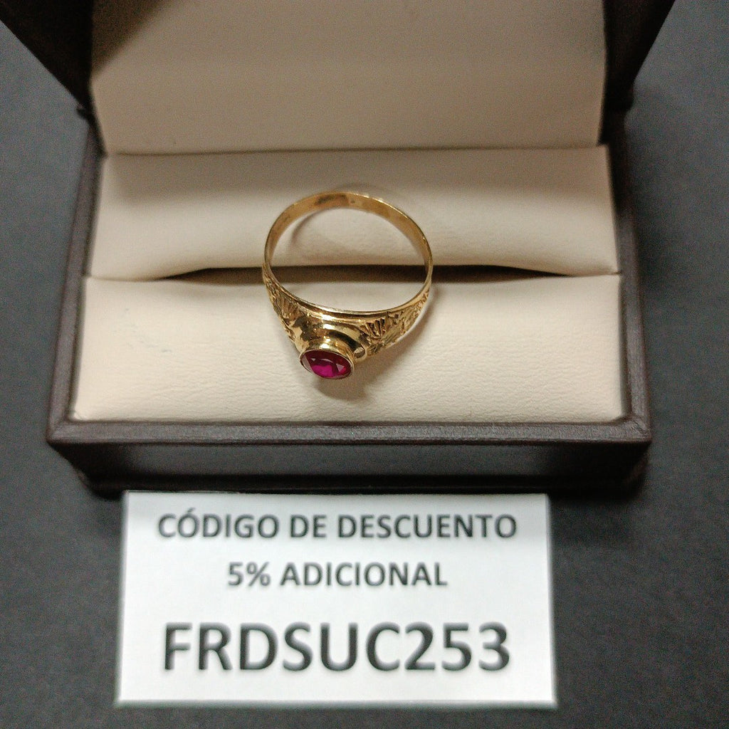 ANILLITO ORO 14 K 2.6 GRMS (SEMINUEVO)