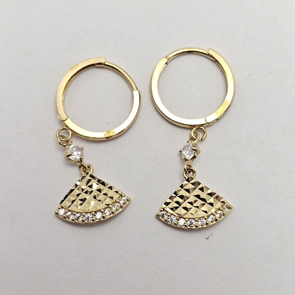 ARRACADAS PAR ORO 14 K 2,40 GRMS (SEMINUEVO)