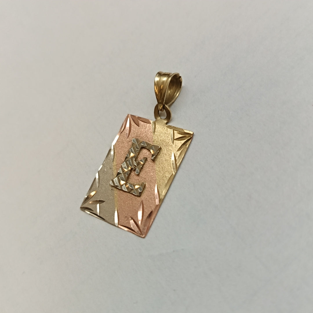 DIJE ORO COMBINADO 14 K 1,20 GRMS (SEMINUEVO)
