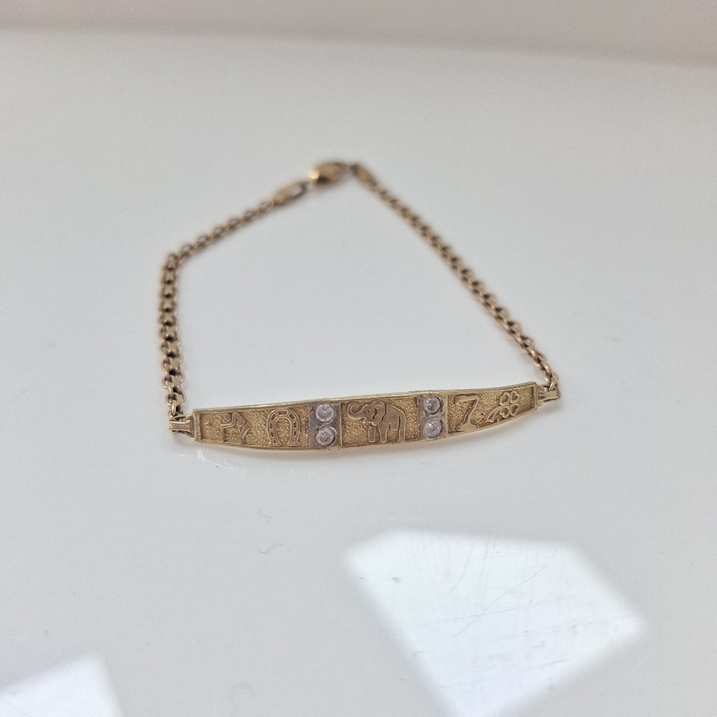 ESCLAVA ORO 10 K 3 GRMS (SEMINUEVO)