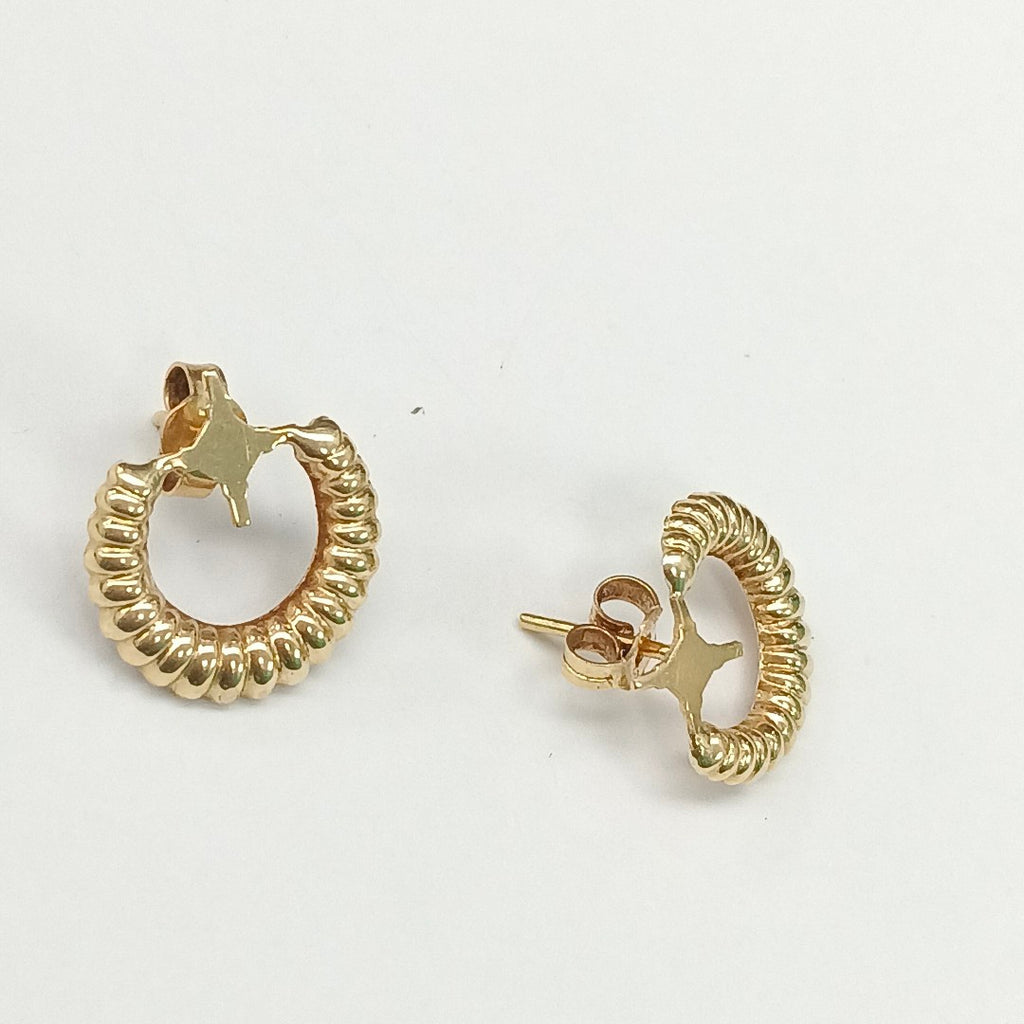 ARETES PAR ORO 14 K 1.3 GRMS (SEMINUEVO)