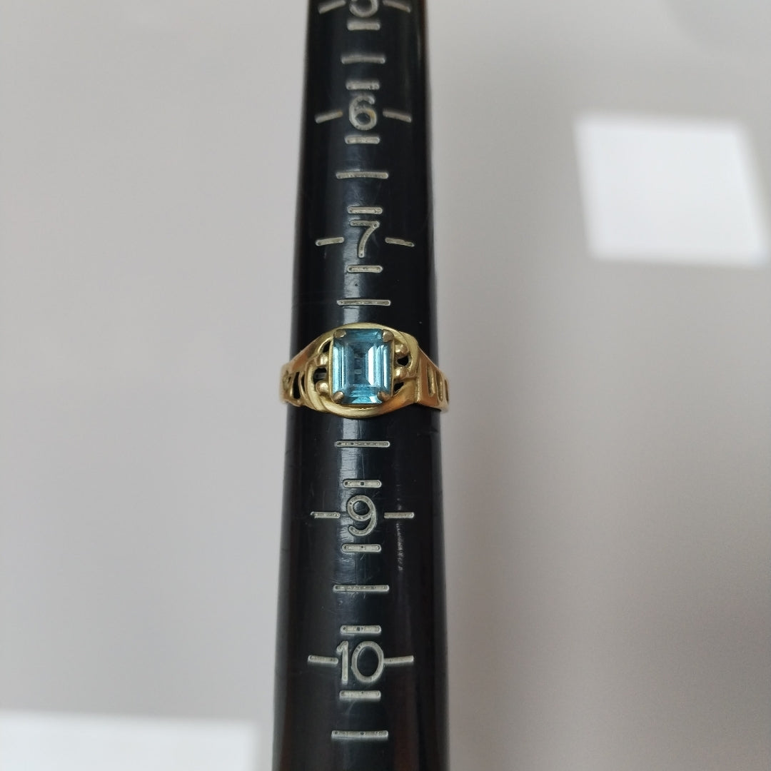 ANILLO ORO 10 K 3,10 GRMS (SEMINUEVO)