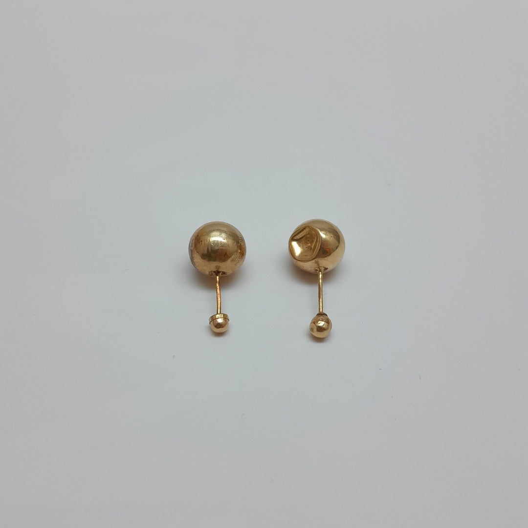 BROQUELES PAR ORO 10 K 0,50 GRMS (SEMINUEVO)