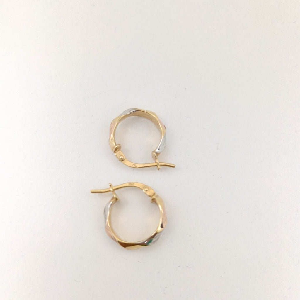 ARRACADAS PAR ORO 14 K 1.2 GRMS (SEMINUEVO)