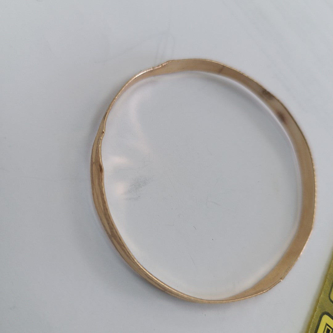 PULSERA RIGIDA ORO 14 K 8,30 GRMS (SEMINUEVO)