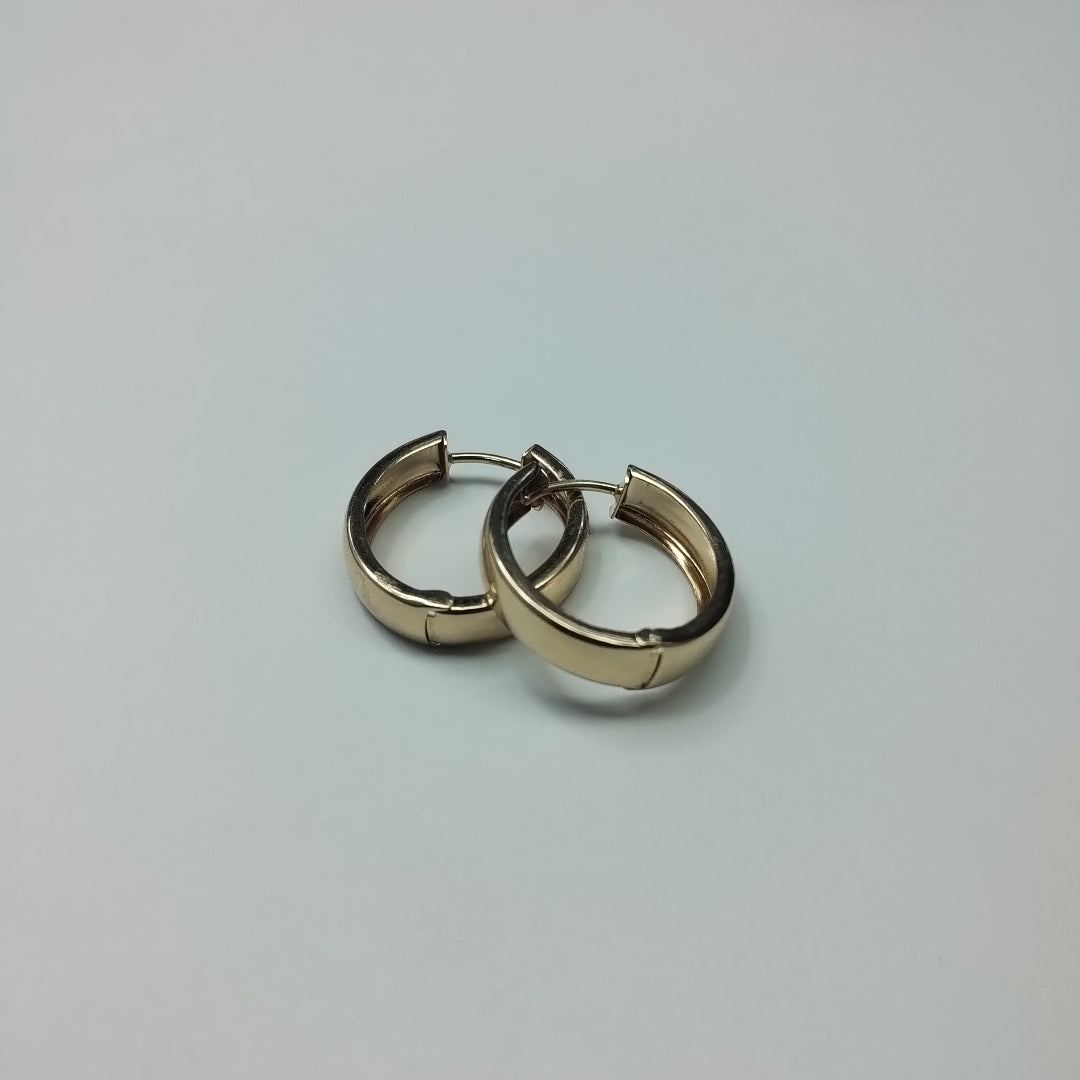 ARRACADAS PAR ORO 14 K 2.3 GRMS (SEMINUEVO)