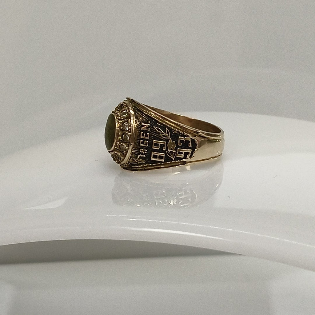 ANILLO DE GRADUACIÓN ORO 8 K 11.3 GRMS (SEMINUEVO)