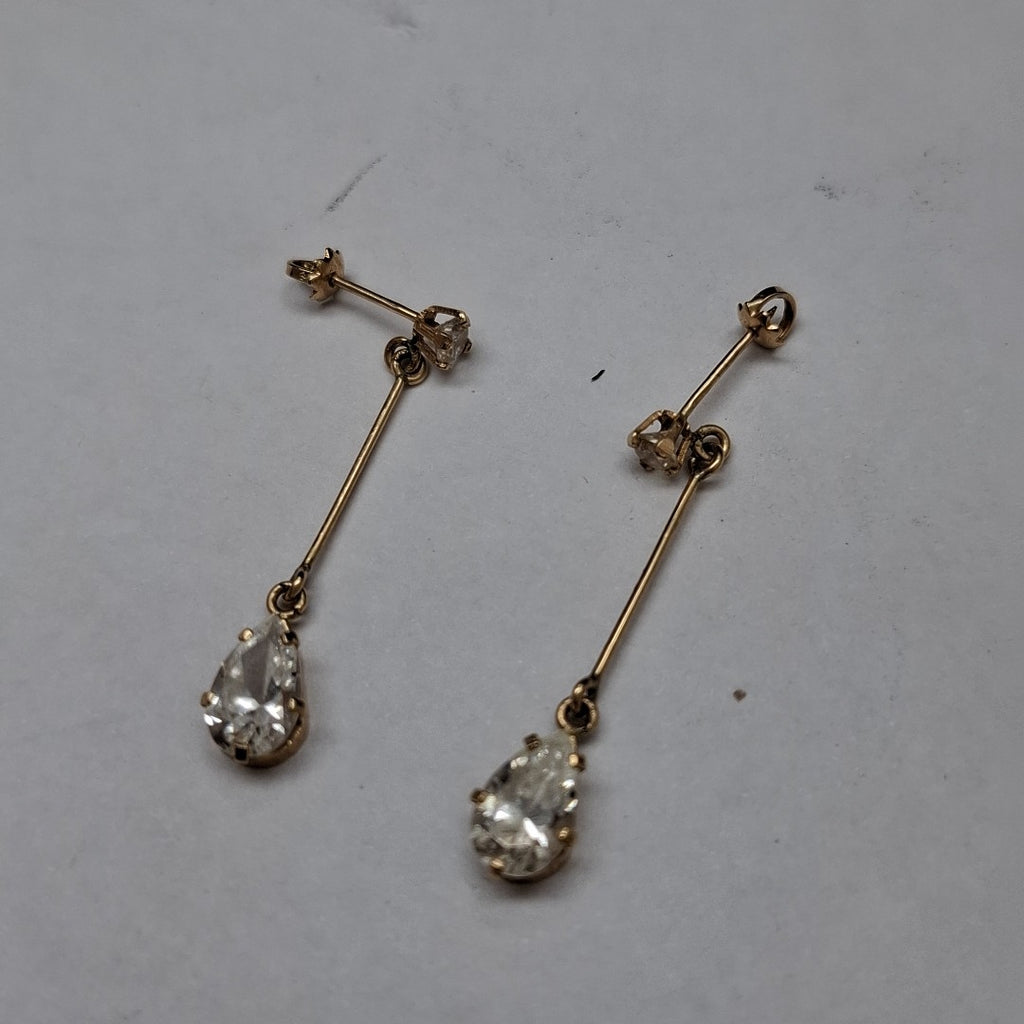 ARETES PAR ORO 10 K 1.4 GRMS (SEMINUEVO)
