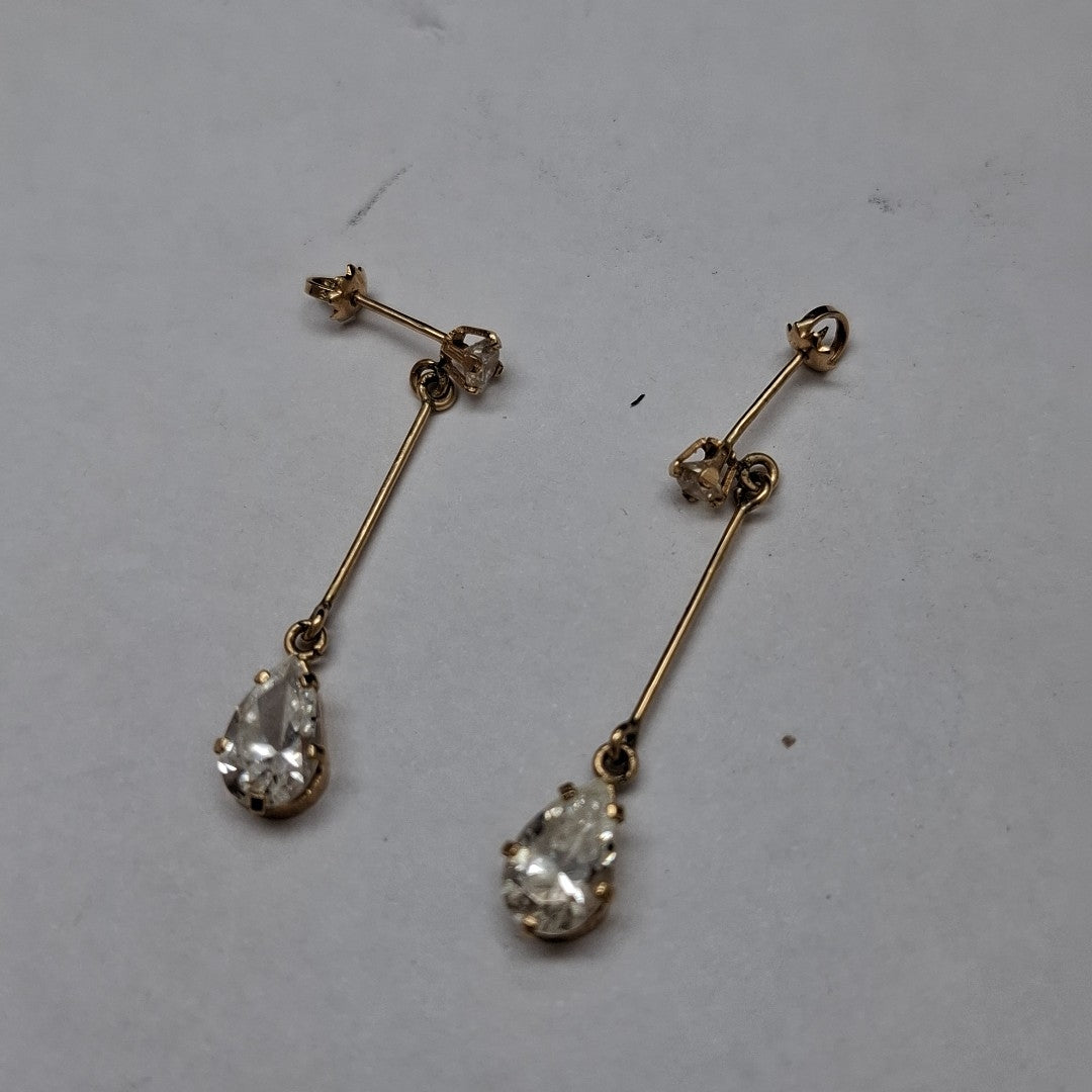 ARETES PAR ORO 10 K 1.4 GRMS (SEMINUEVO)