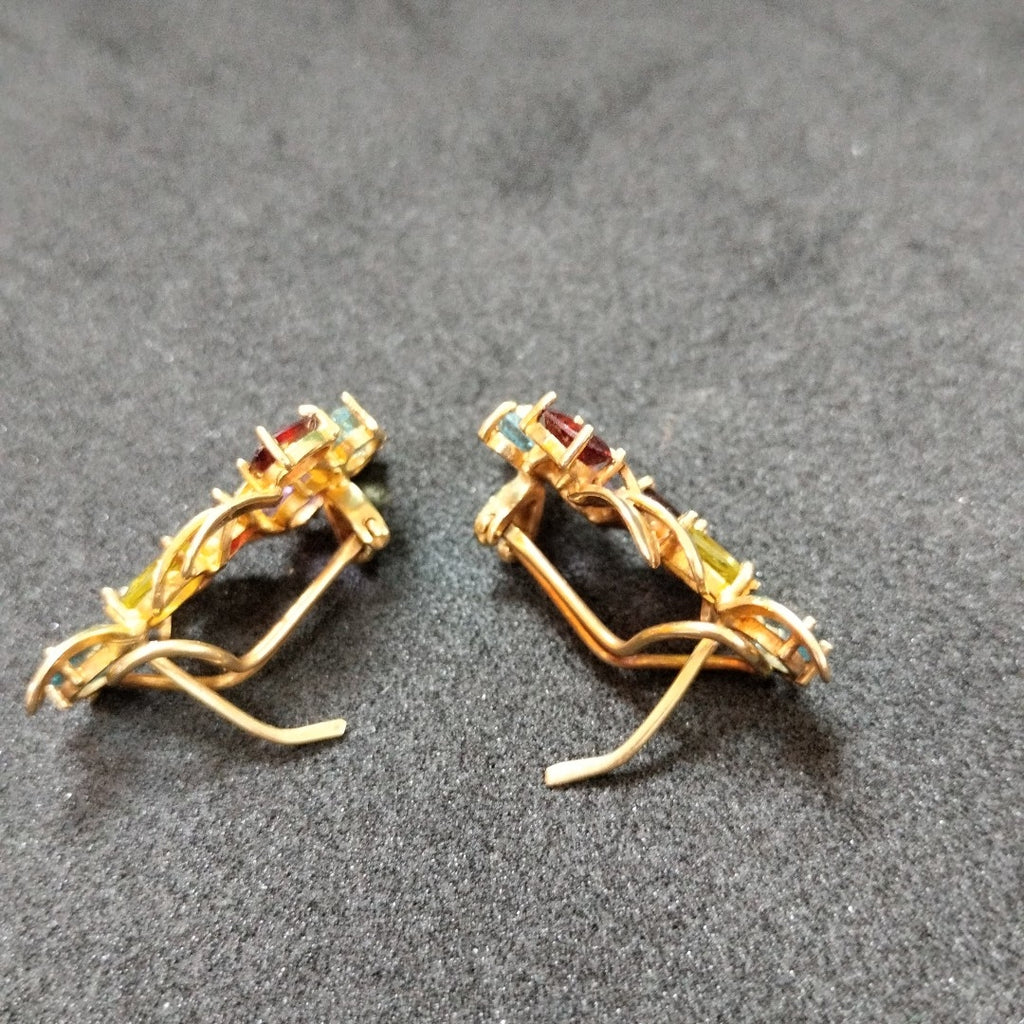 ARETES PAR ORO 14 K 8.6 GRMS (SEMINUEVO)