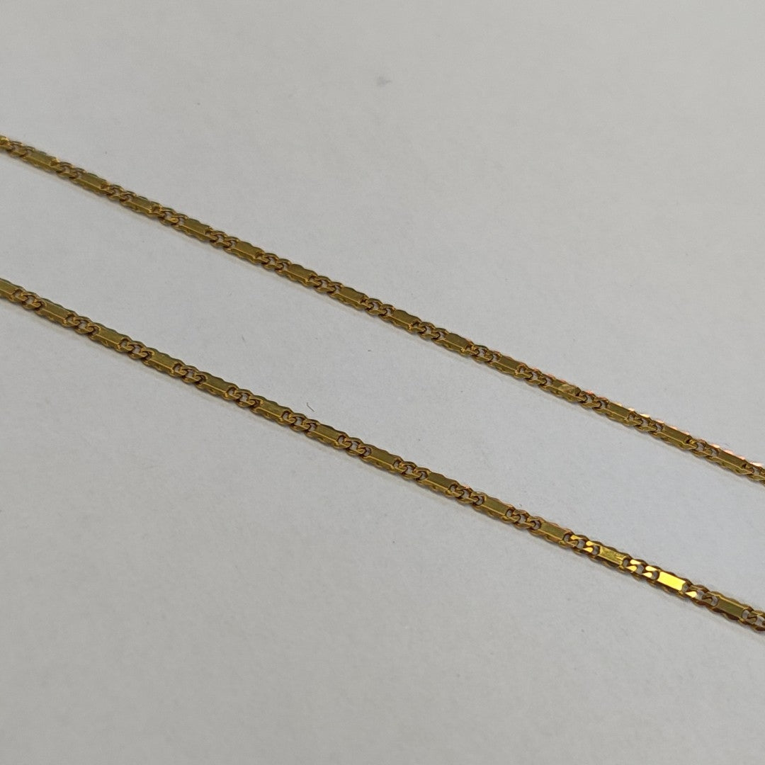 CADENA ORO 14 K 3,80 GRMS (SEMINUEVO)