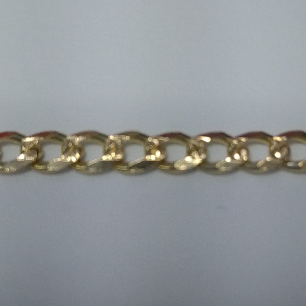 PULSERAS BARBADA ORO 14K 18 CM 4.7 GR (NUEVO)