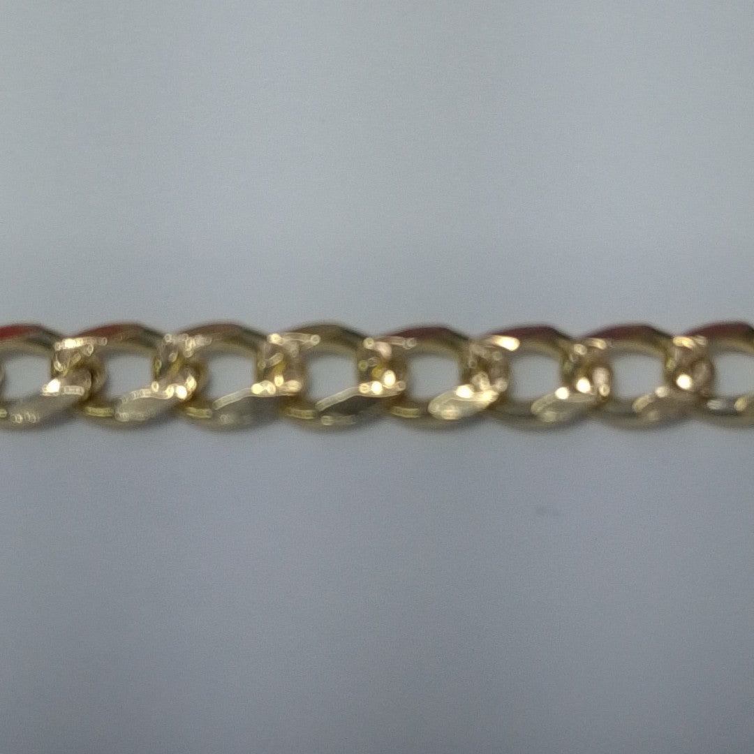 PULSERAS BARBADA ORO 14K 18 CM 4.7 GR (NUEVO)