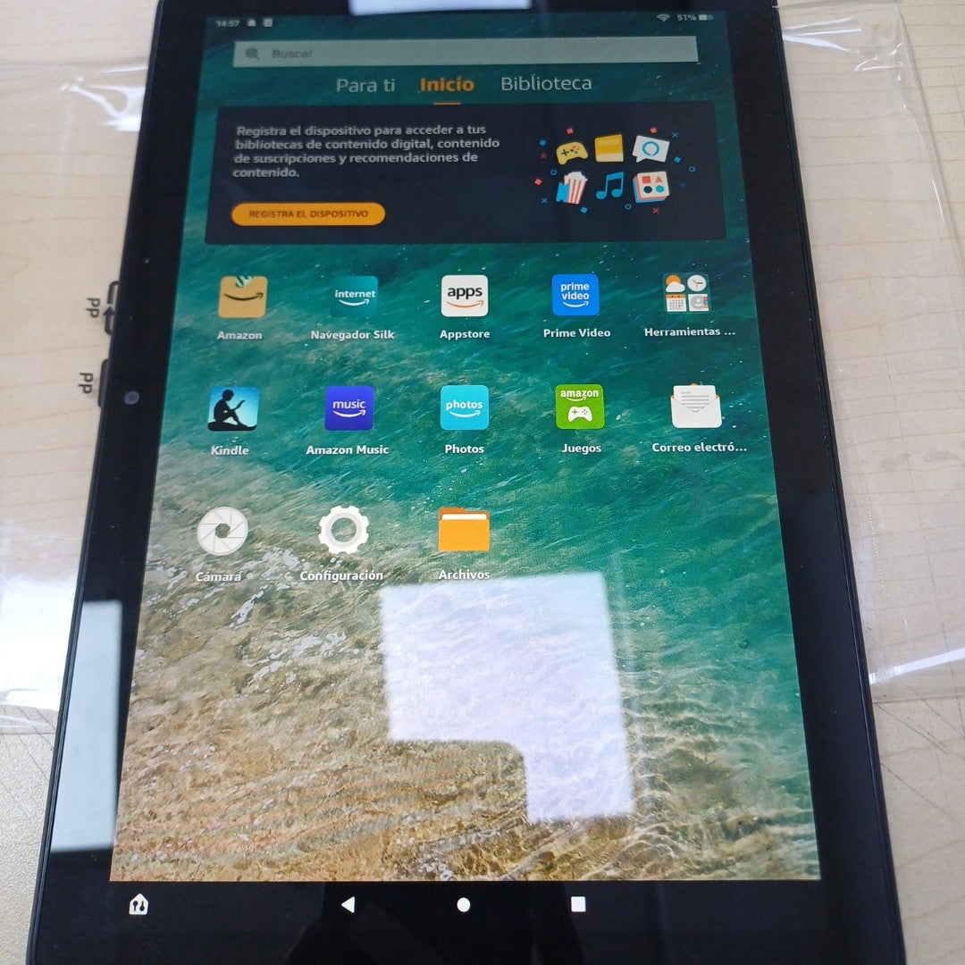 TABLETA AMAZON FIRE HD 10 11A GEN 32 GB 3 GB RAM (SEMINUEVO)