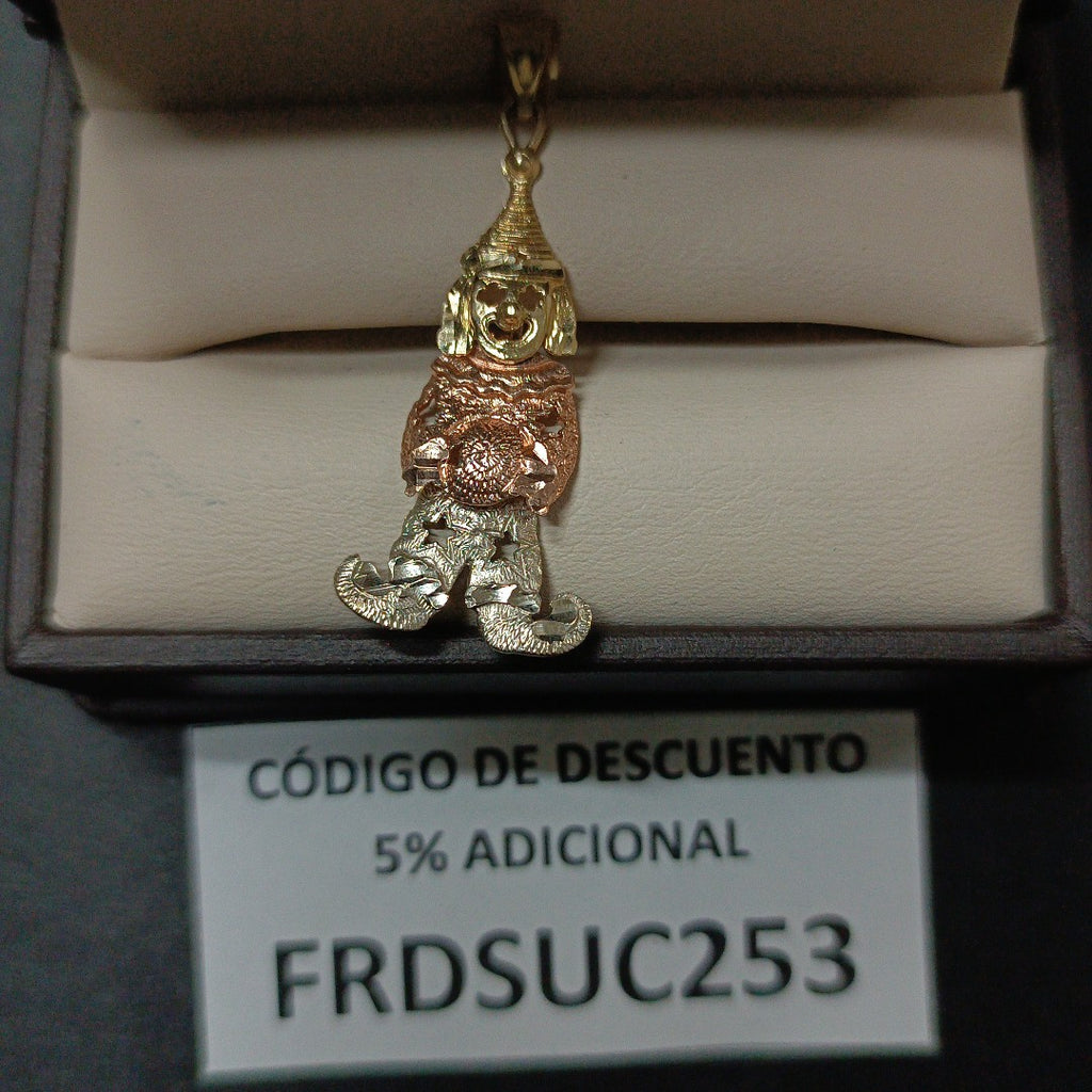 DIJE ORO 14 K 3,00 GRMS (SEMINUEVO)