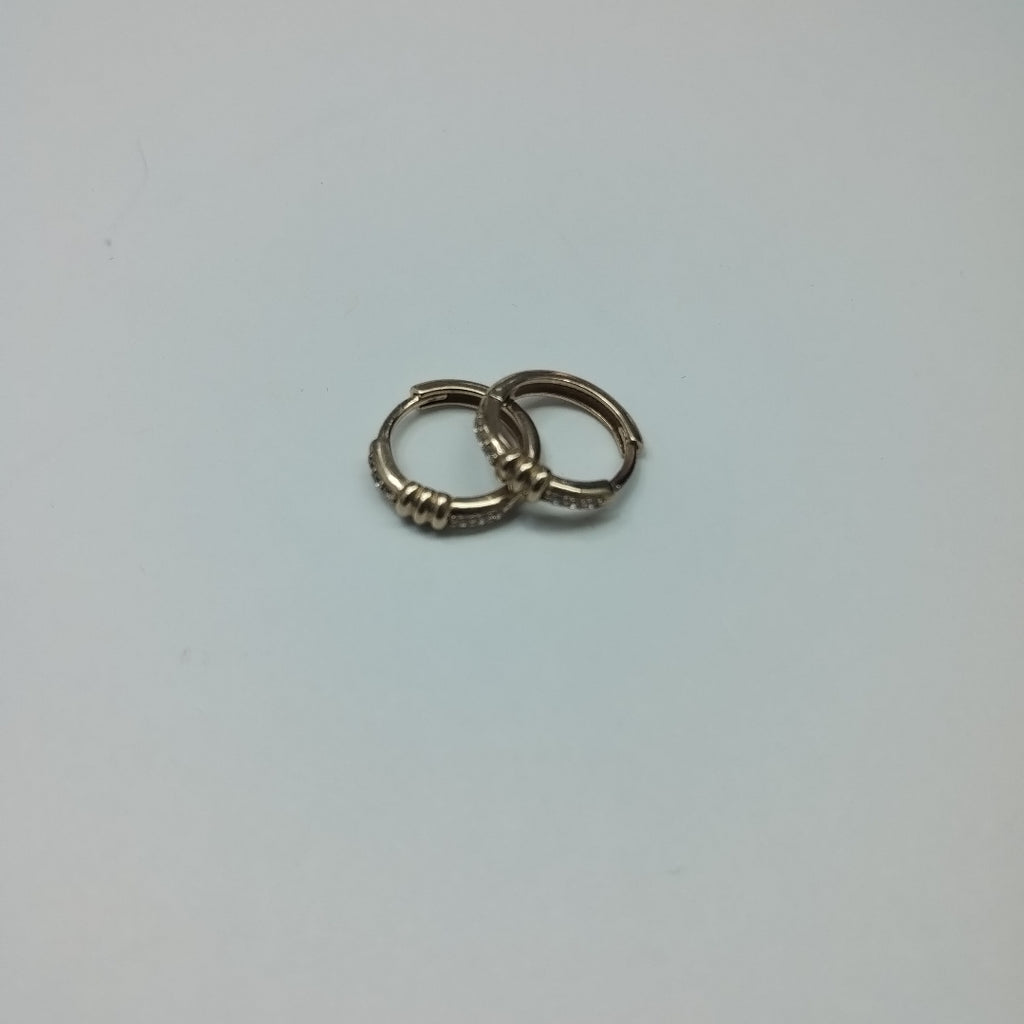 ARETES PAR ORO 14 K 1.6 GRMS (SEMINUEVO)