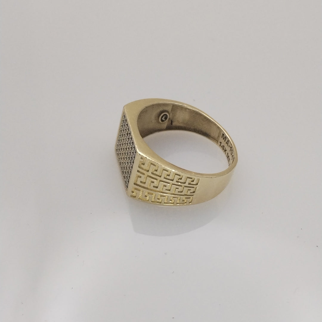 ANILLO ORO 14 K 4 GRMS (SEMINUEVO)