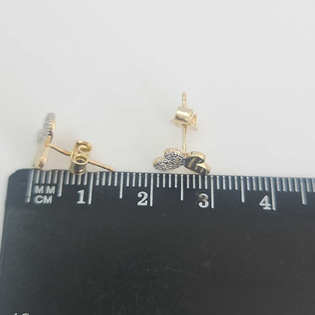BROQUELES PAR ORO 14 K 1.4 GRMS (SEMINUEVO)