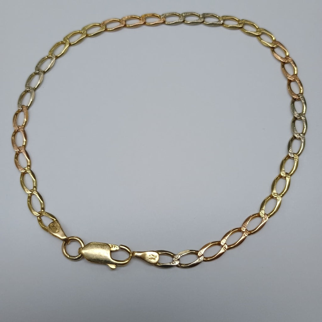 PULSERA ORO 14 K 4.3 GRMS (SEMINUEVO)