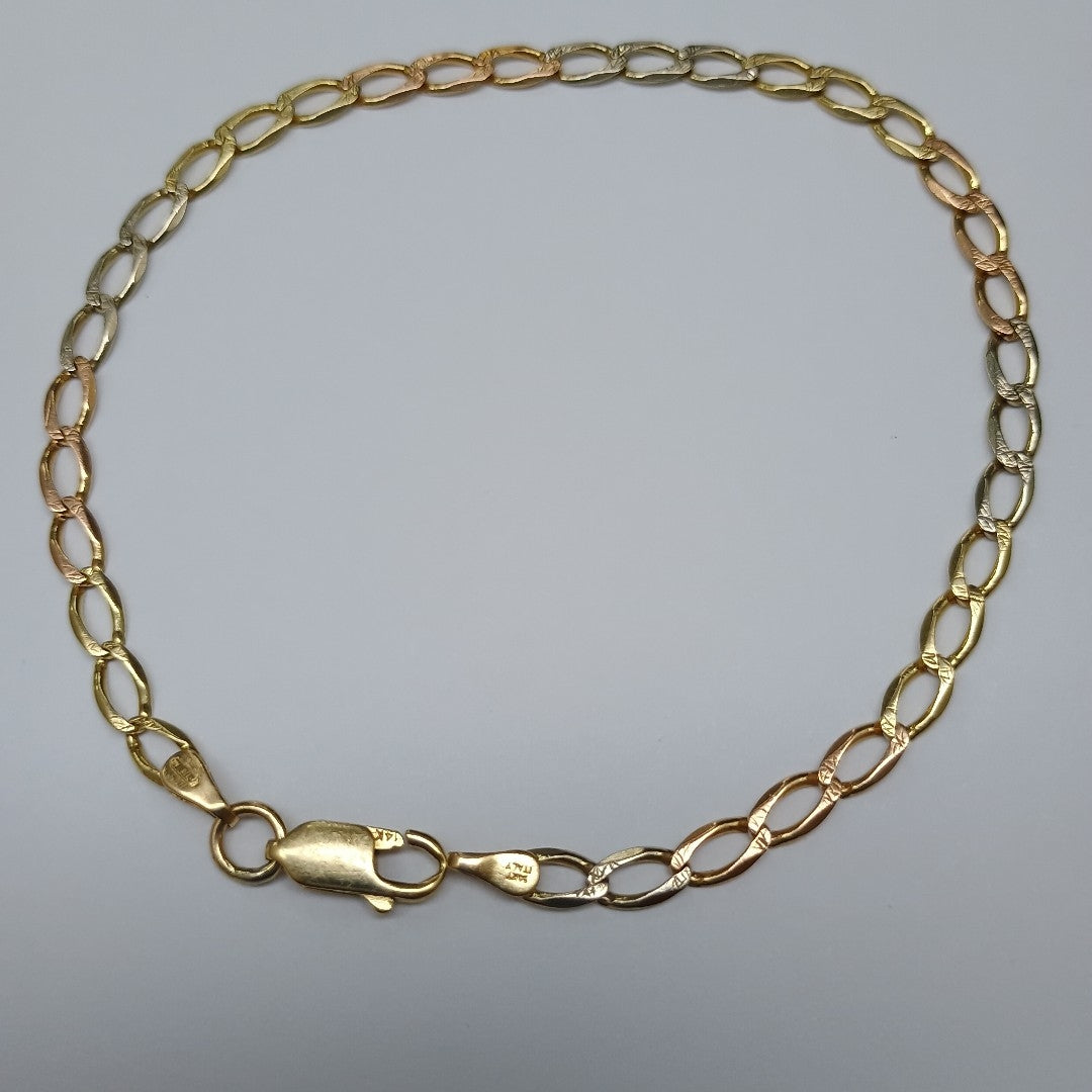 PULSERA ORO 14 K 4.3 GRMS (SEMINUEVO)