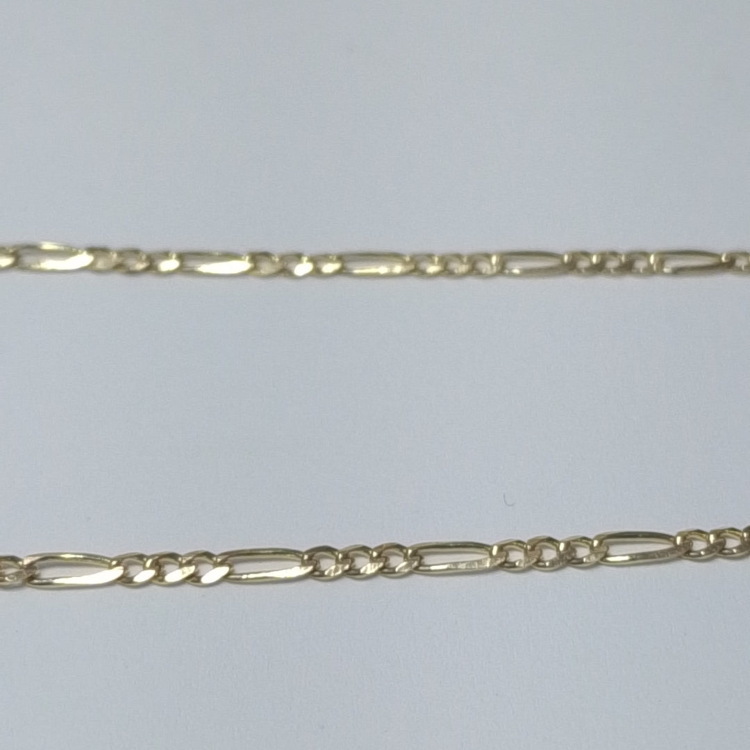 CADENAS 3X1 ORO 14K 60 CM 4.2 GR (NUEVO)