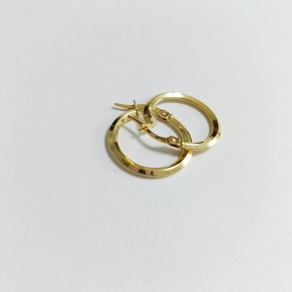 ARRACADAS PAR ORO 14 K 1 GRMS (SEMINUEVO)