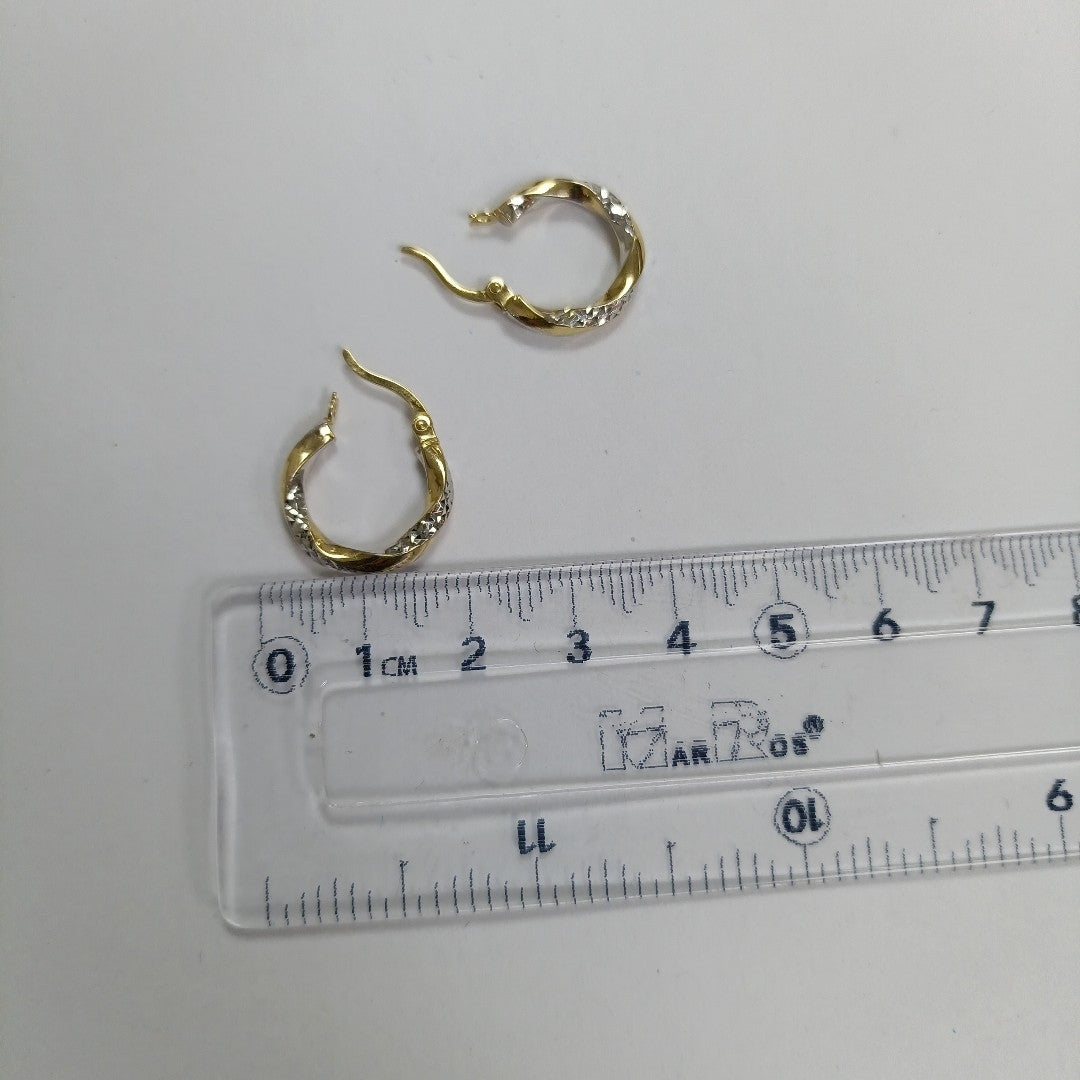 ARETES PAR ORO 14 K 1.5 GRMS (SEMINUEVO)