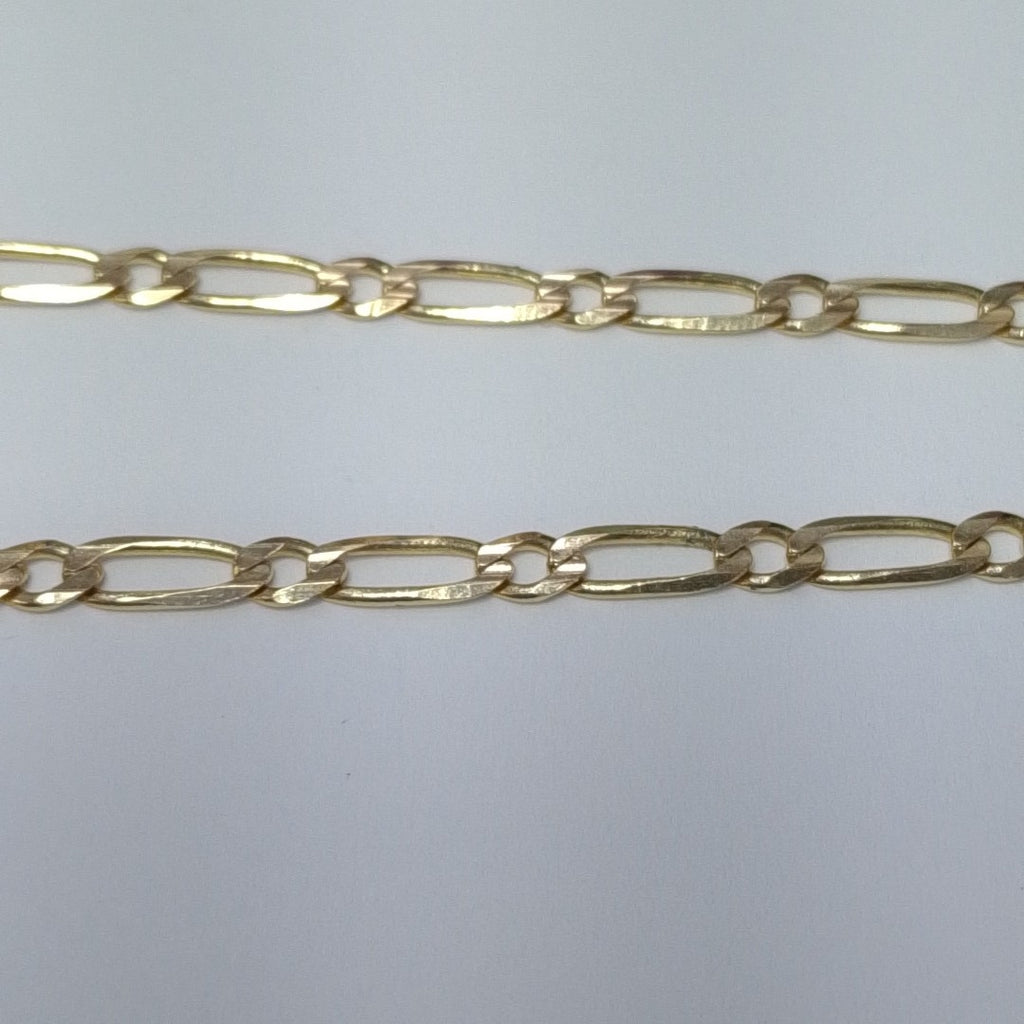 CADENAS 1X1 ORO 14K 55 CM 7.4 GR (NUEVO)
