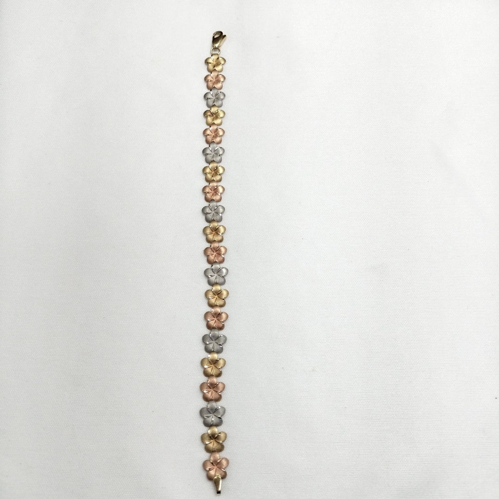 PULSERA ORO, ORO COMBINADO 10 K 4.7 GRMS (SEMINUEVO)