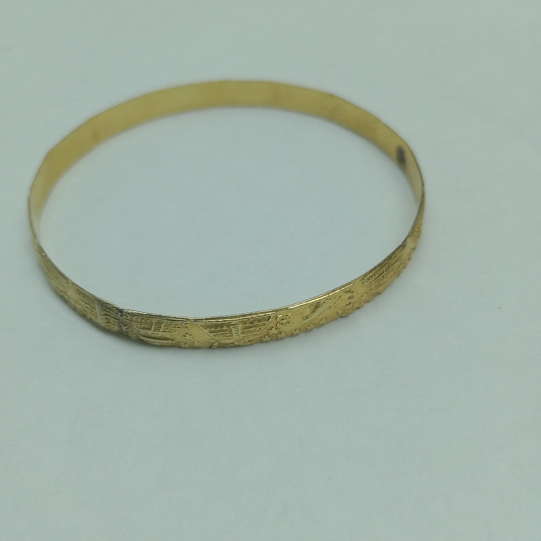PULSERA RIGIDA ORO 8 K 10.5 GRMS (SEMINUEVO)