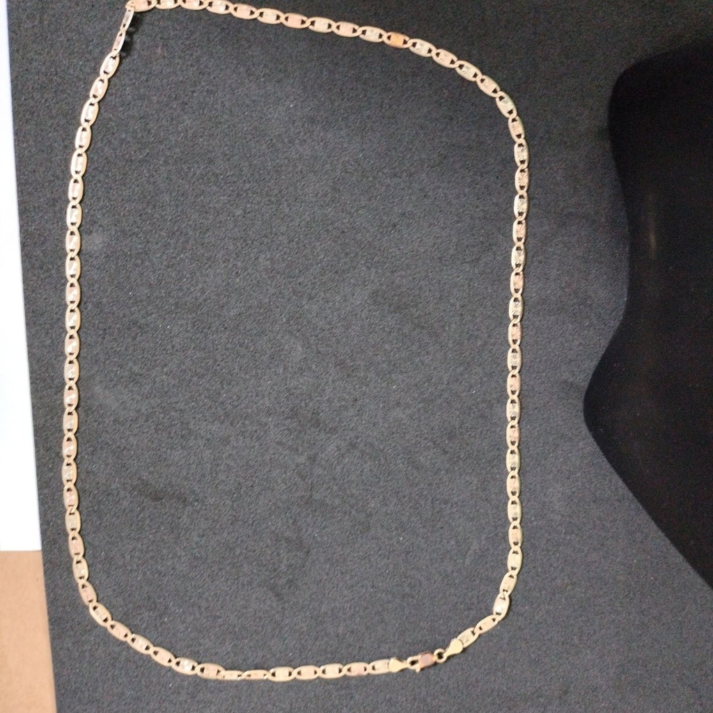 CADENA ORO COMBINADO 14 K 13 GRMS (SEMINUEVO)