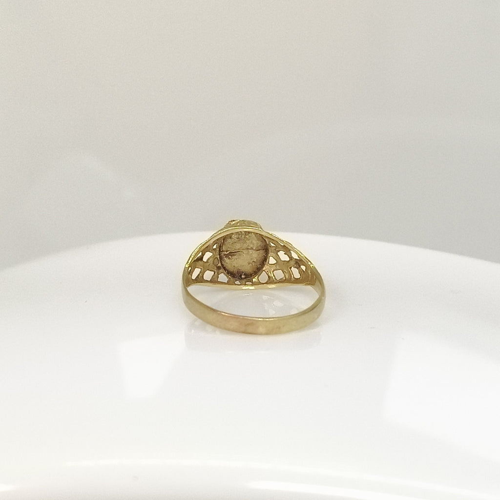 ANILLO ORO 14 K 2,00 GRMS (SEMINUEVO)