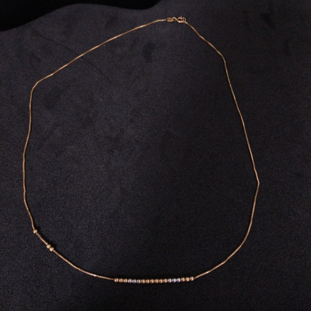 GARGANTILLA ORO 14 K 2.5 GRMS (SEMINUEVO)