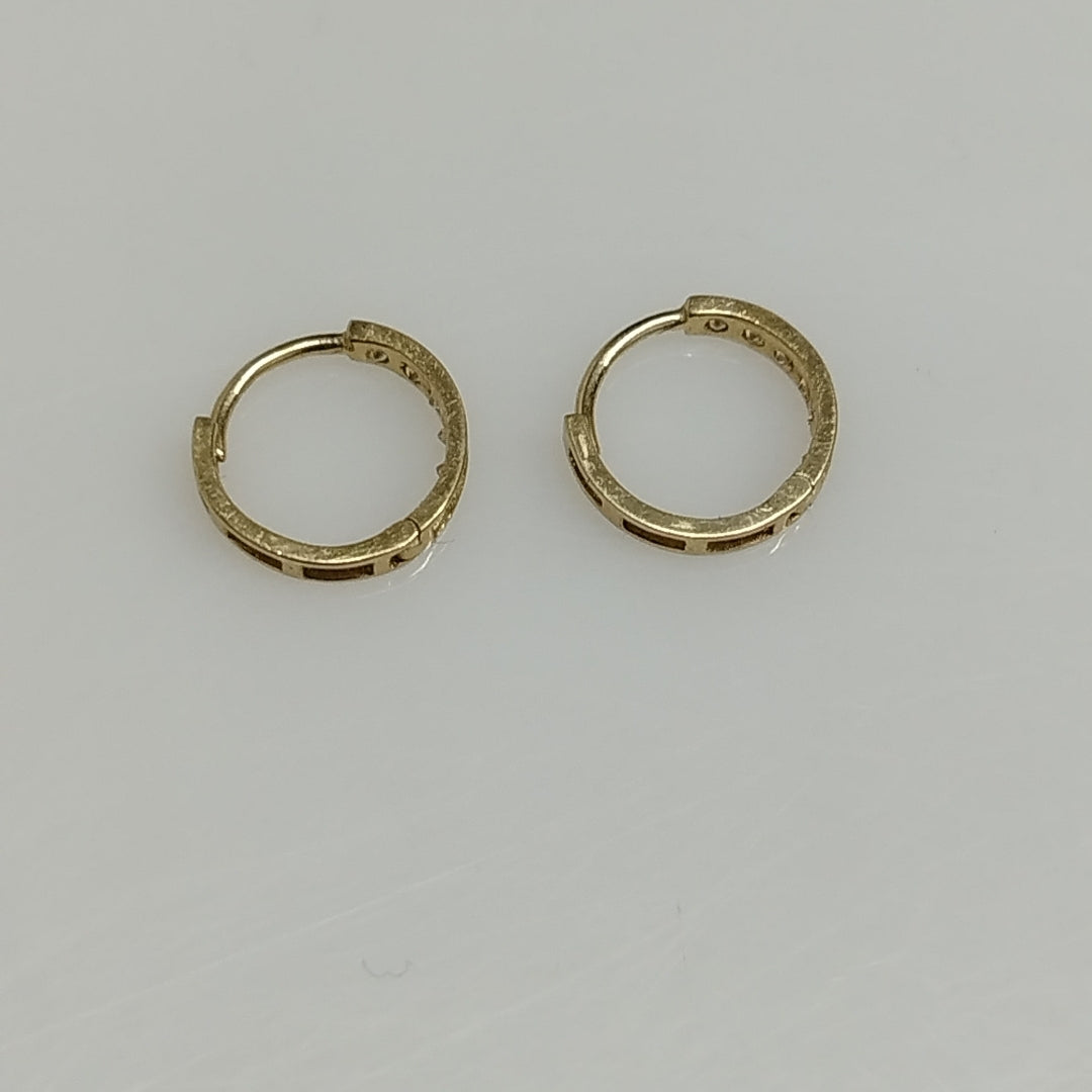 ARRACADAS PAR ORO 10 K 0.7 GRMS (SEMINUEVO)