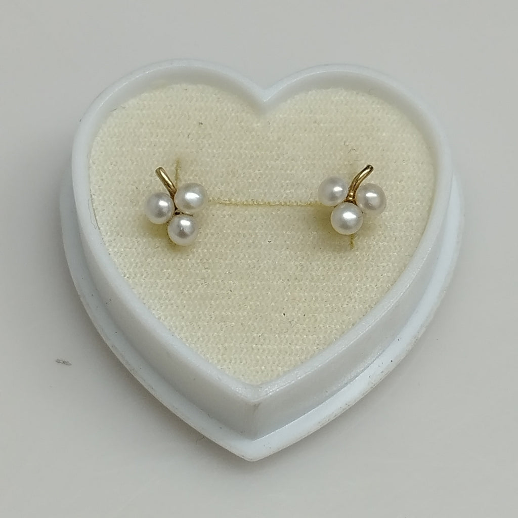 BROQUELES PAR ORO 14 K 1,00 GRMS (SEMINUEVO)