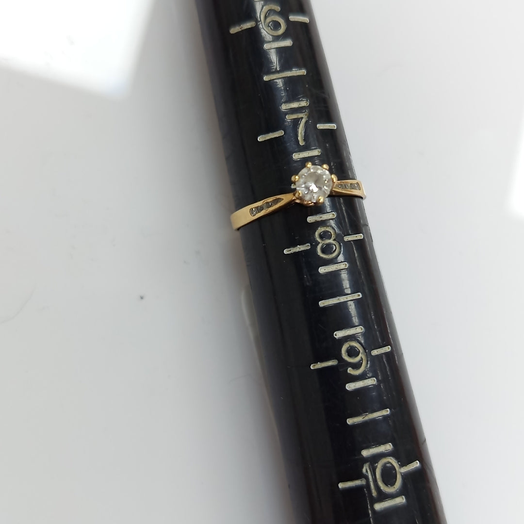 ANILLITO ORO 10 K 1.3 GRMS (SEMINUEVO)