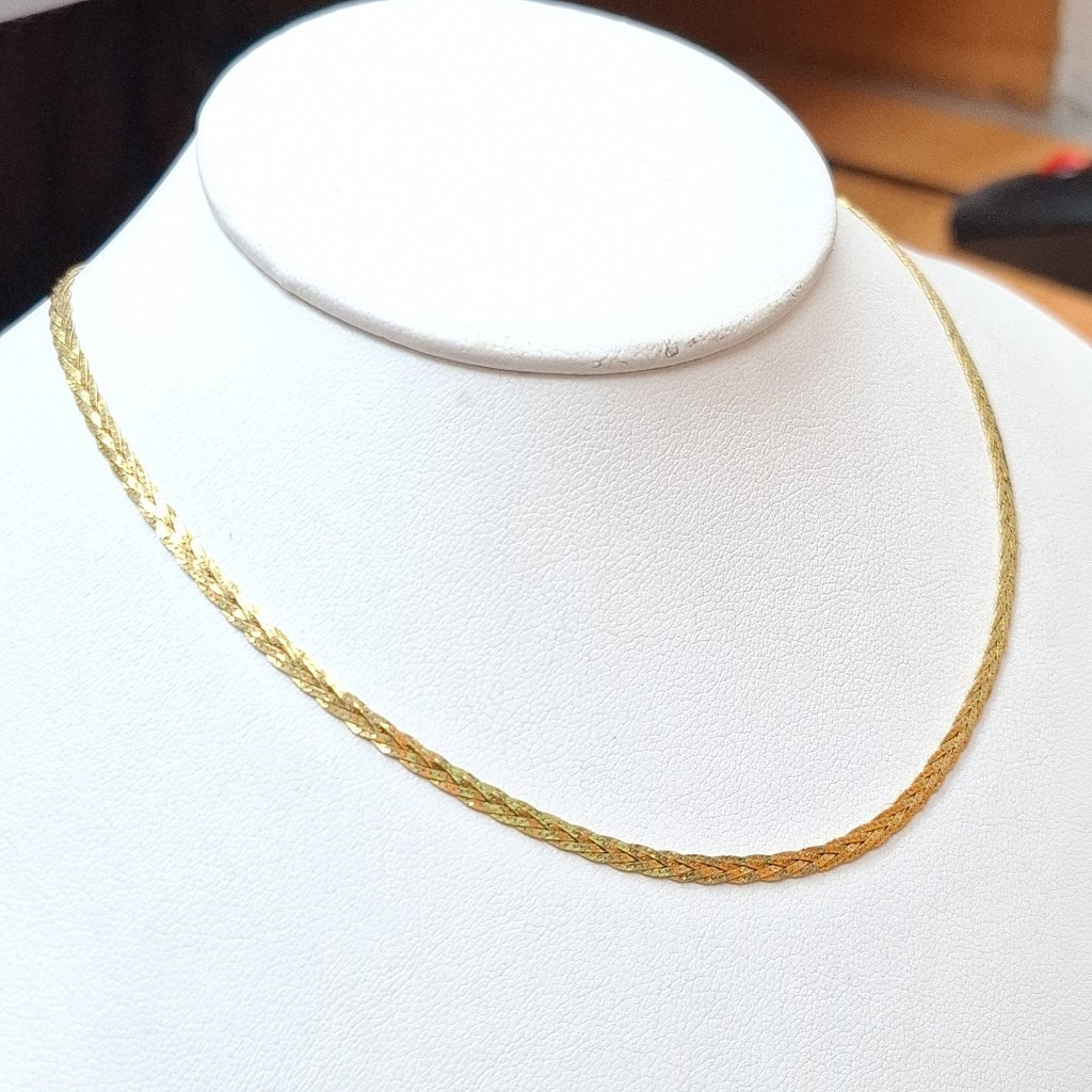 GARGANTILLA ORO 14 K 4.3 GRMS (SEMINUEVO)
