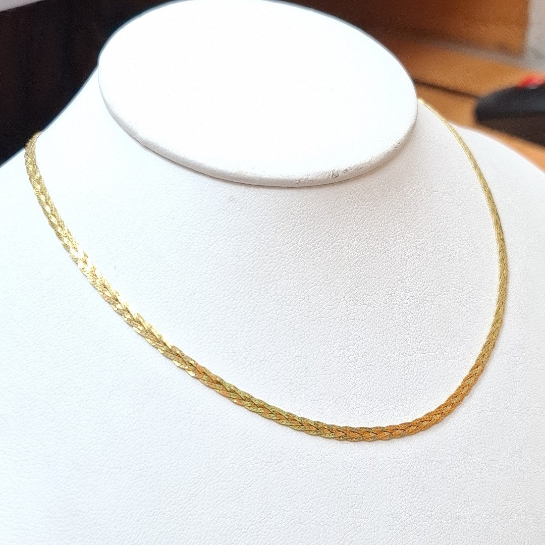 GARGANTILLA ORO 14 K 4.3 GRMS (SEMINUEVO)