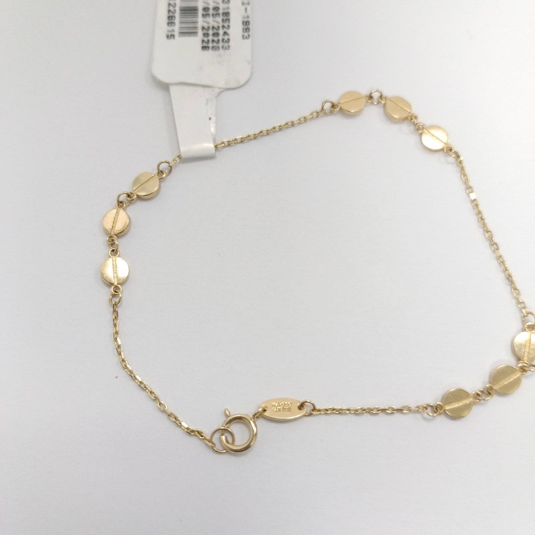 PULSERA ORO 14 K 2 GRMS (SEMINUEVO)