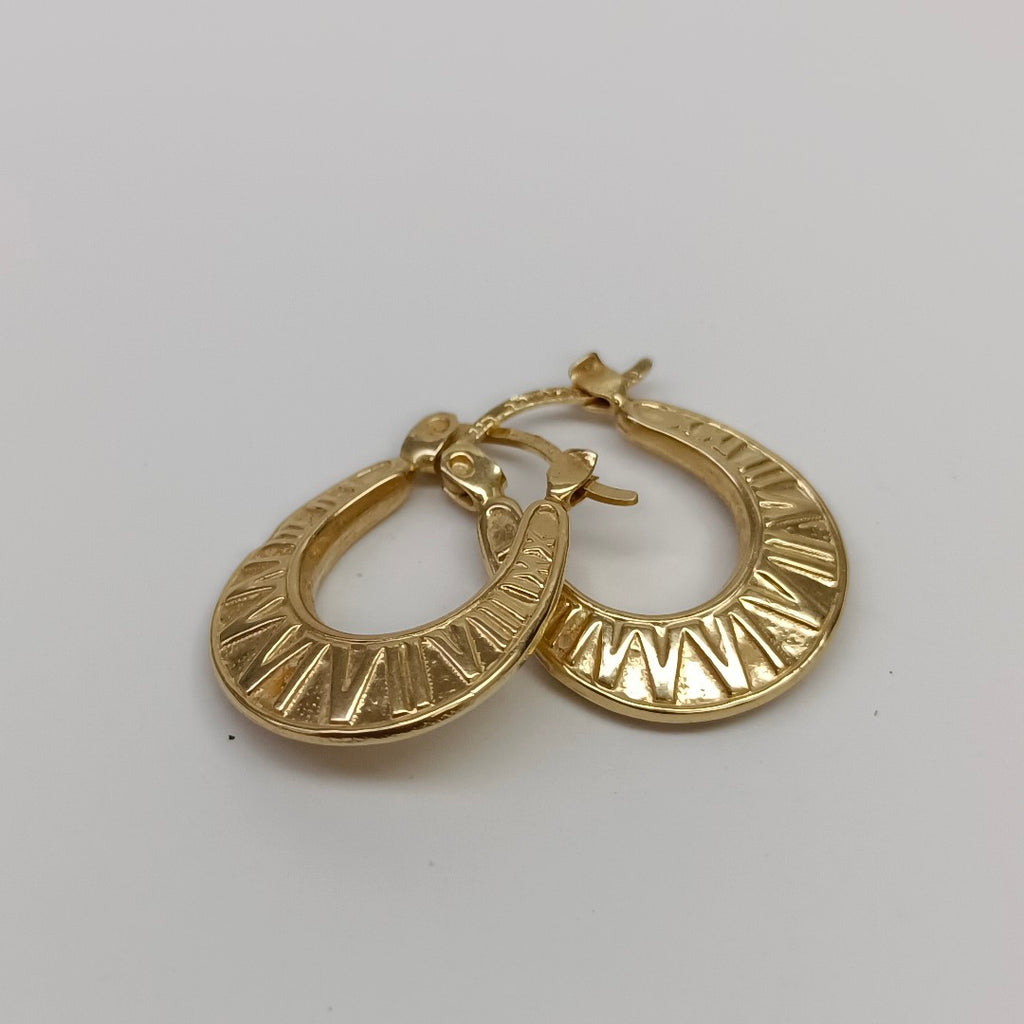 ARETES PAR ORO 14 K 1,90 GRMS (SEMINUEVO)