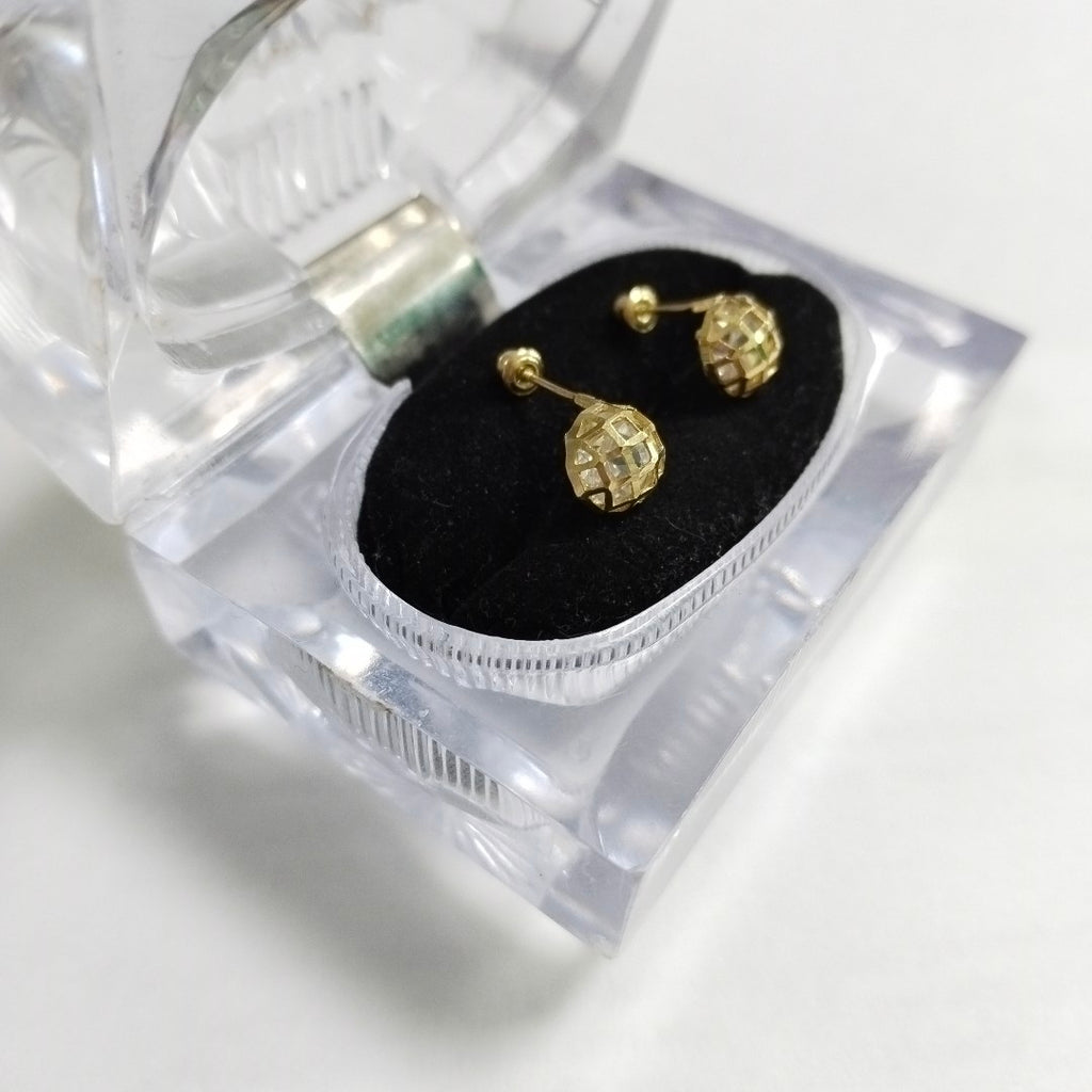 BROQUELES PAR ORO 14 K 1,80 GRMS (SEMINUEVO)
