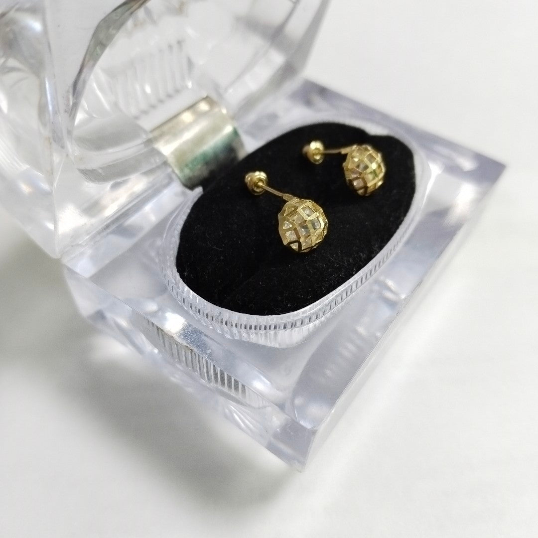 BROQUELES PAR ORO 14 K 1,80 GRMS (SEMINUEVO)