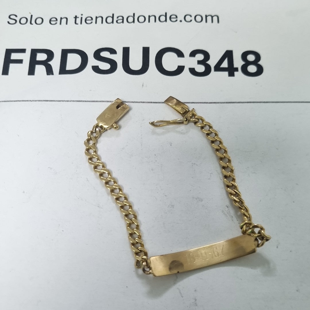 ESCLAVA ORO 14 K 8.3 GRMS (SEMINUEVO)