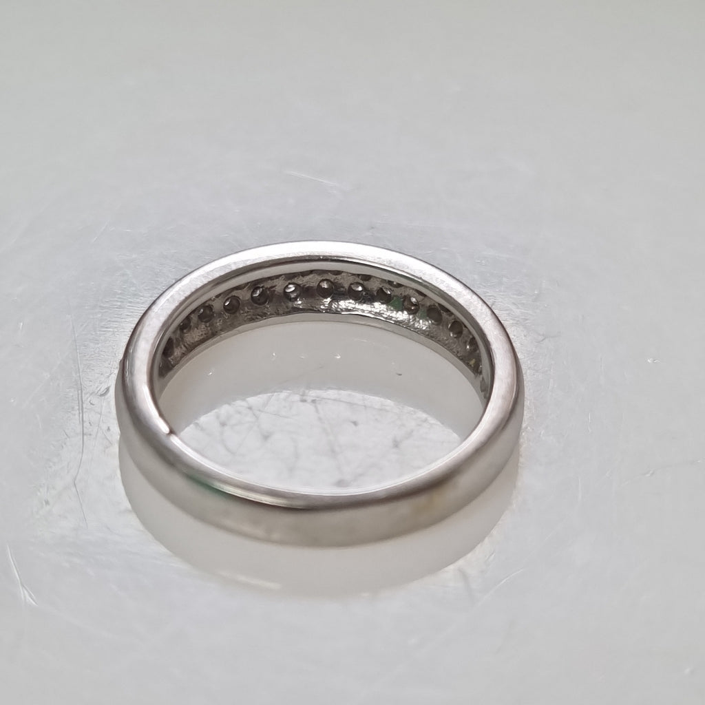 ANILLITO ORO BLANCO 18 K 4.8 GRMS (SEMINUEVO)