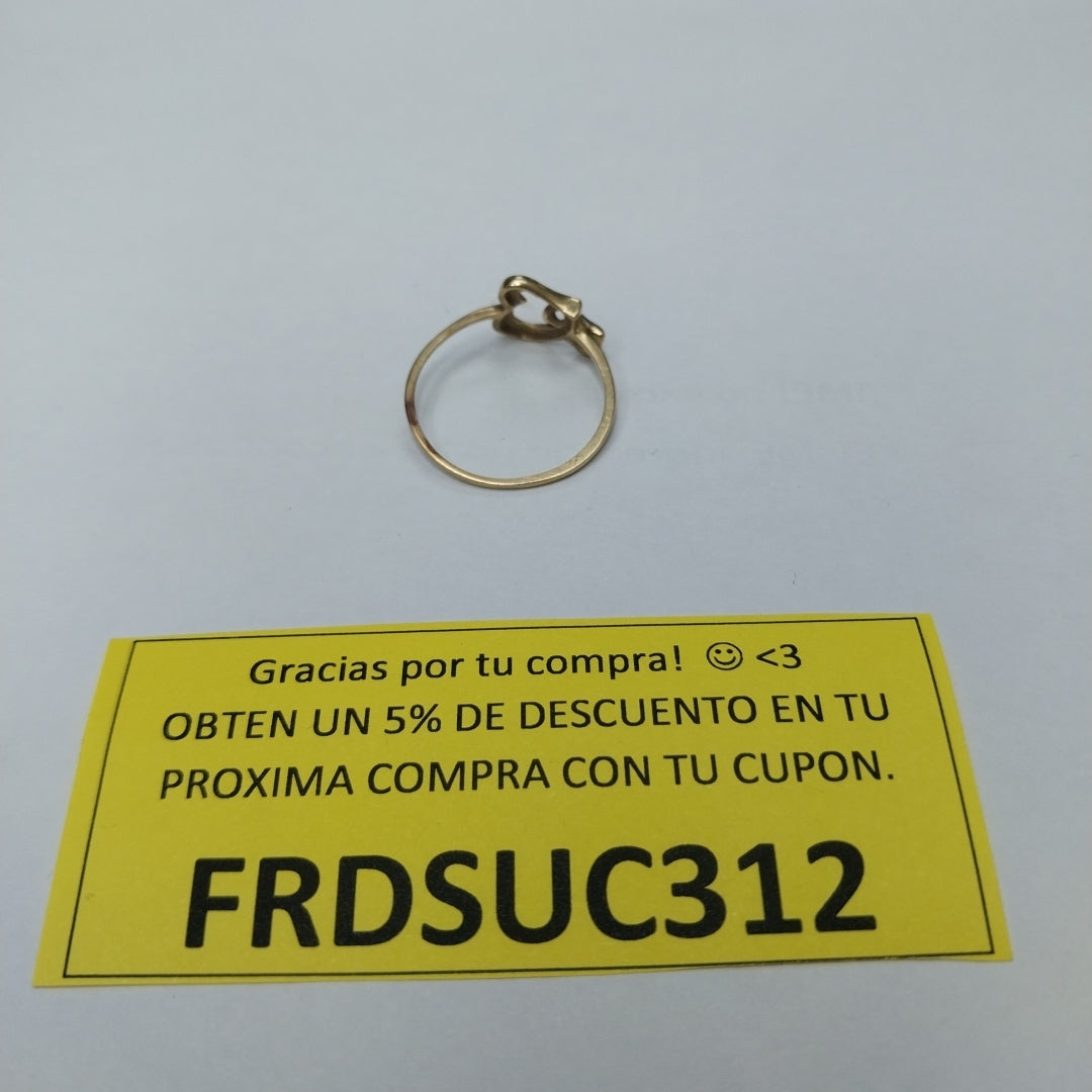 ANILLITO ORO 10 K 1.2 GRMS (SEMINUEVO)